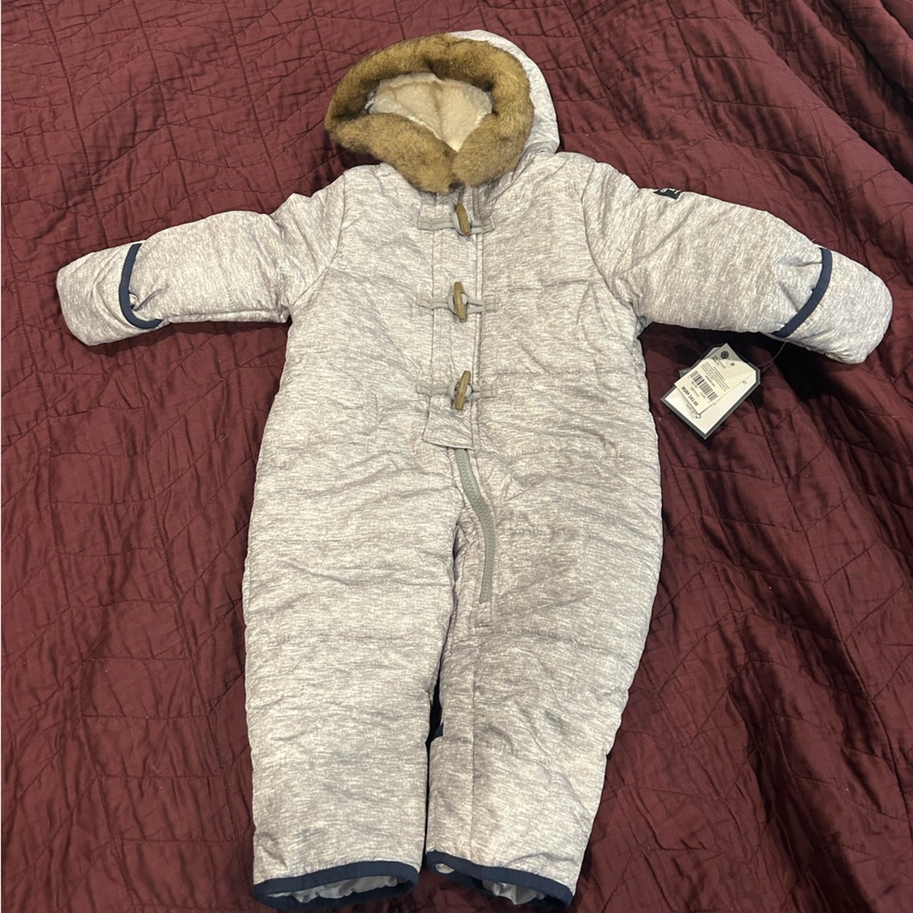 OshKosh B'gosh Gray Baby Snowsuit